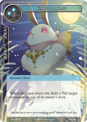 Giant Rabbit, The Time Spinning Witch TSW-060
