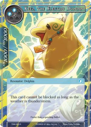 Keez, the Electric Dolphin, The Time Spinning Witch TSW-063