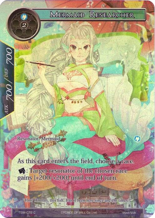 Mermaid Researcher (Full Art), The Time Spinning Witch TSW-072