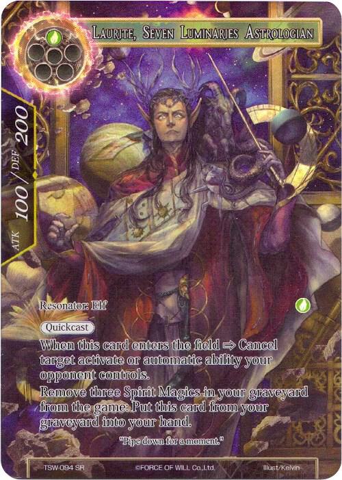 Laurite, Seven Luminaries Astrologian (Full Art), The Time Spinning Witch TSW-094
