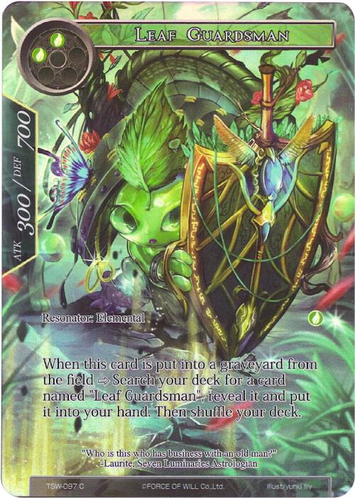 Leaf Guardsman (Full Art), The Time Spinning Witch TSW-097