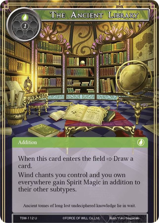 The Ancient Library, The Time Spinning Witch TSW-112