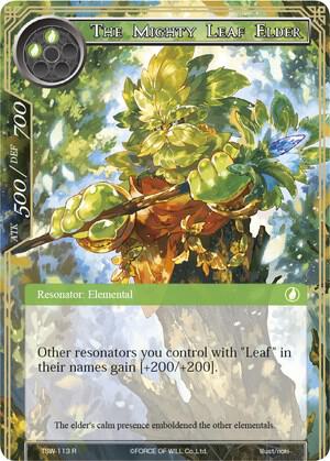 The Mighty Leaf Elder, The Time Spinning Witch TSW-113