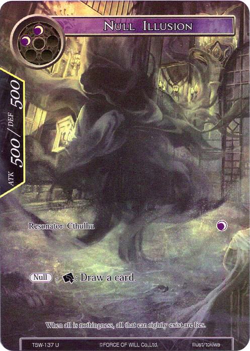 Null Illusion (Full Art), The Time Spinning Witch TSW-137