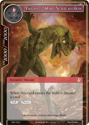 [Variant] Mad Scarlasodon, The Time Spinning Witch TSW-152