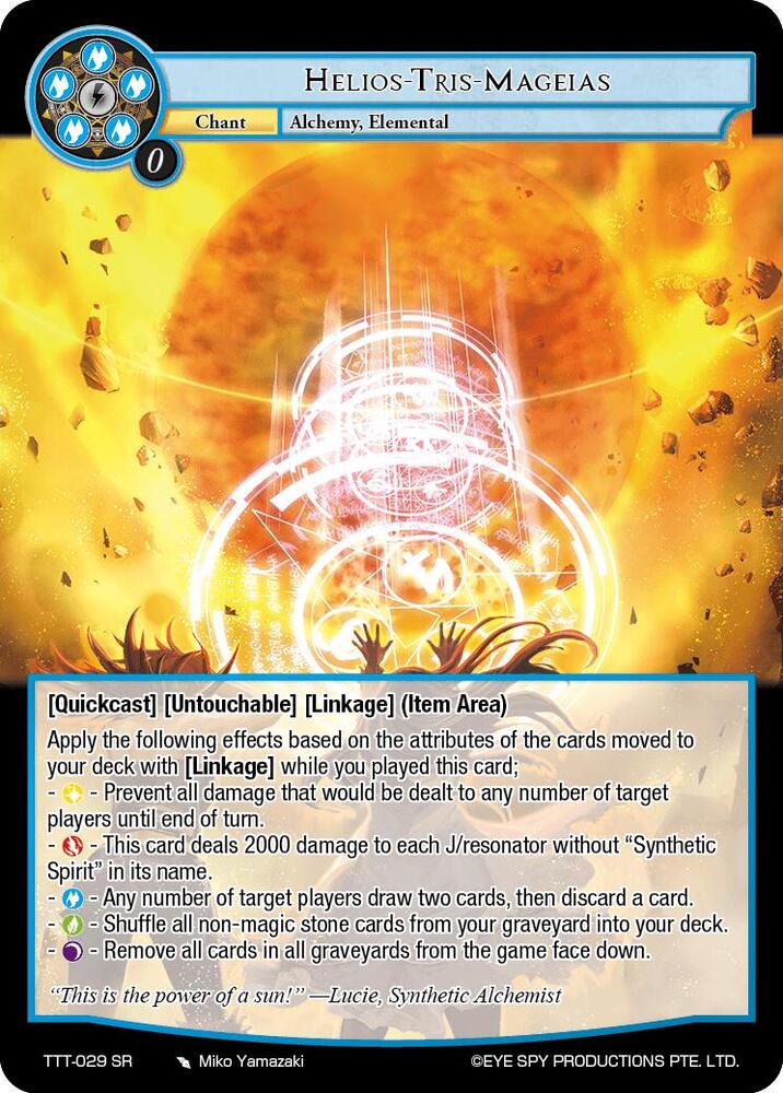 Helios-Tris-Mageias, Thoth of the Trinity TTT-029 SR