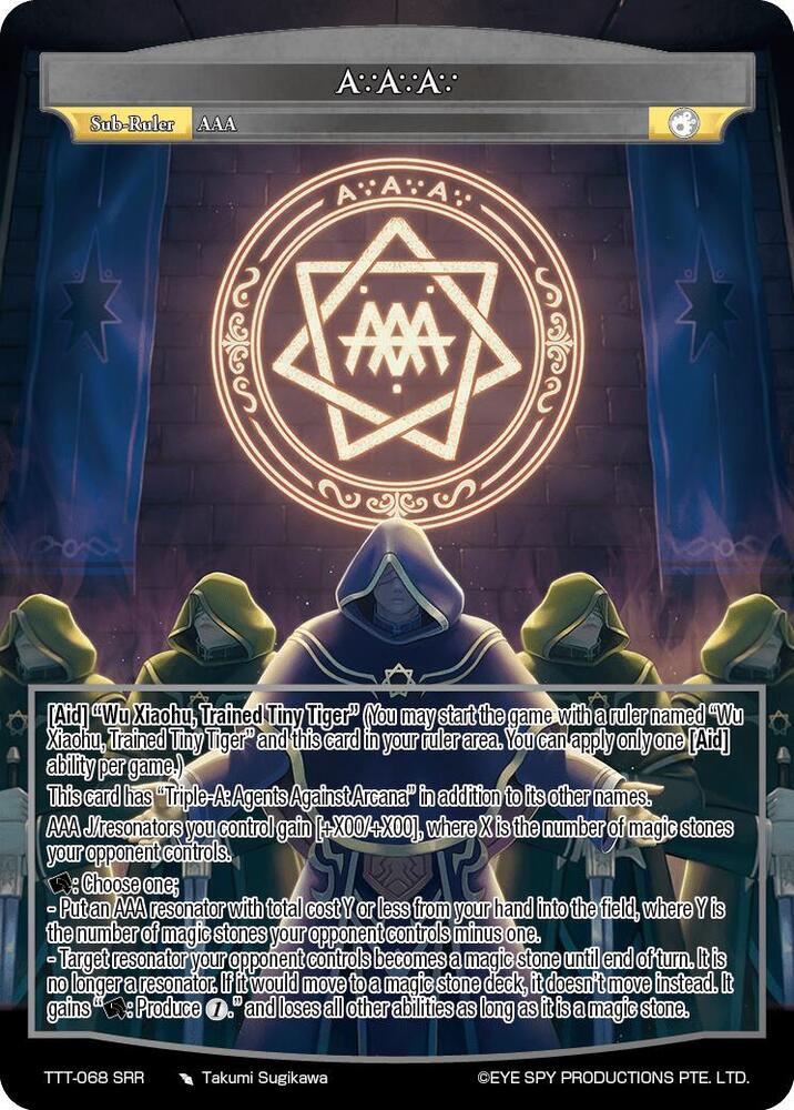 AAA, Thoth of the Trinity TTT-068 SRR
