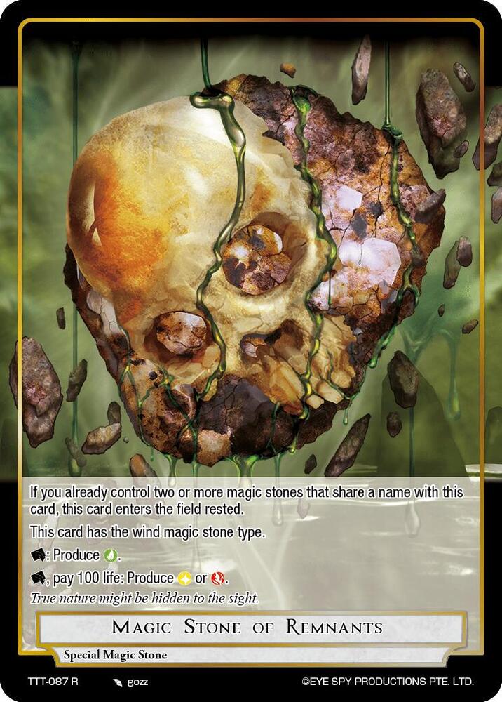 Magic Stone of Remnants, Thoth of the Trinity TTT-087 R