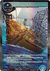 Invasion Ship, Golden Hind (Full Art), The Twilight Wanderer TTW-041