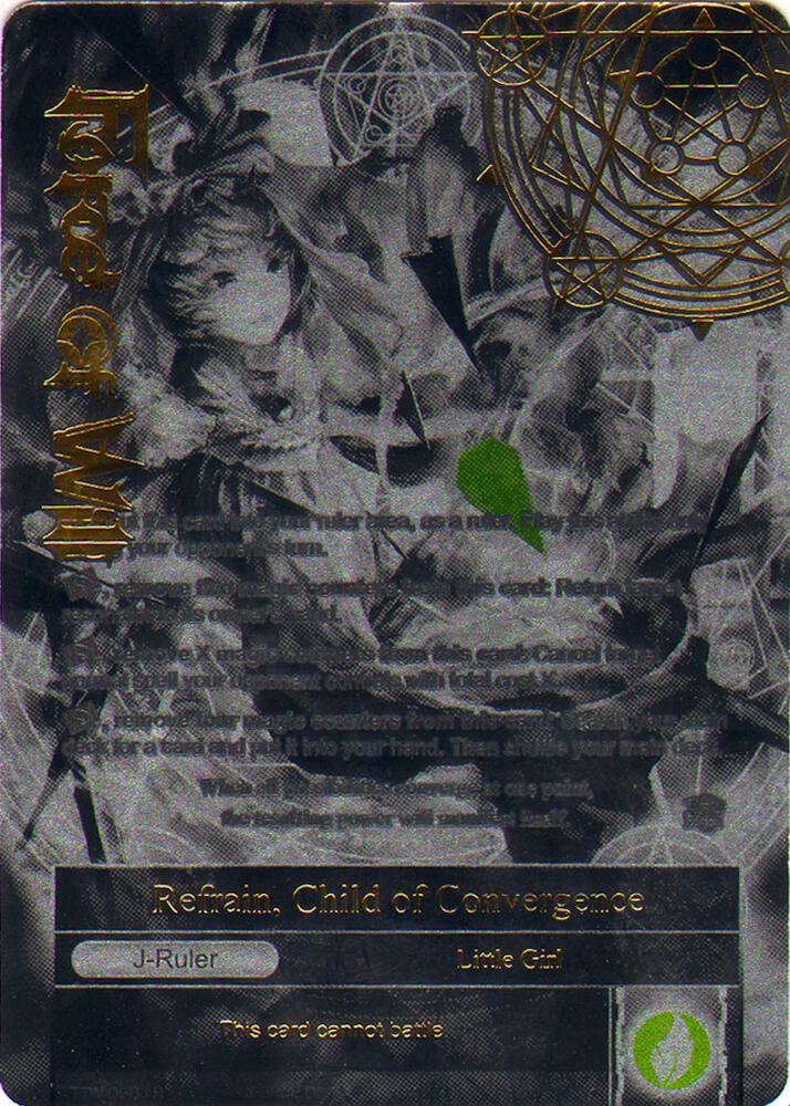 Reflect, Child of Potential // Refrain, Child of Convergence (Uber Rare), The Twilight Wanderer TTW-063/J