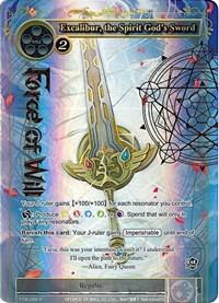 Excalibur, the Spirit God's Sword (Full Art), The Twilight Wanderer TTW-098