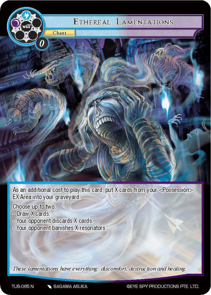 Ethereal Lamentations, The Underworld of Secrets TUS-065 N