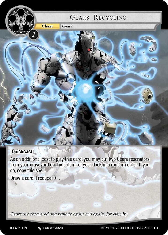 Gears Recycling, The Underworld of Secrets TUS-091 N