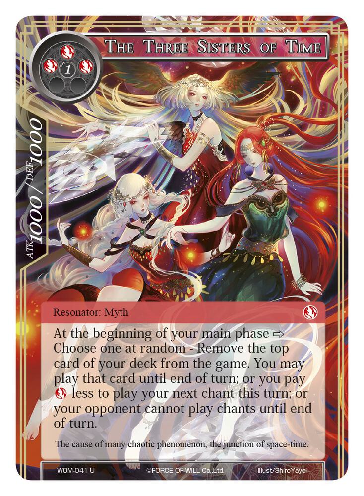 The Three Sisters of Time, Winds of the Ominous Moon WOM-041
