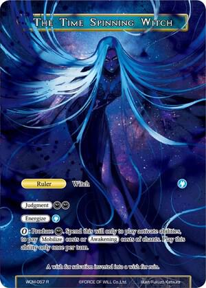 The Time Spinning Witch // Unbound Princess of Time, Kaguya, Winds of the Ominous Moon WOM-057 JR