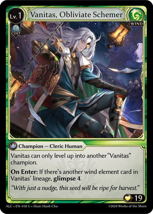 Vanitas, Obliviate Schemer, Alchemical Revolution 018