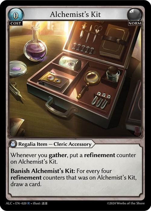 Alchemist's Kit, Alchemical Revolution 020