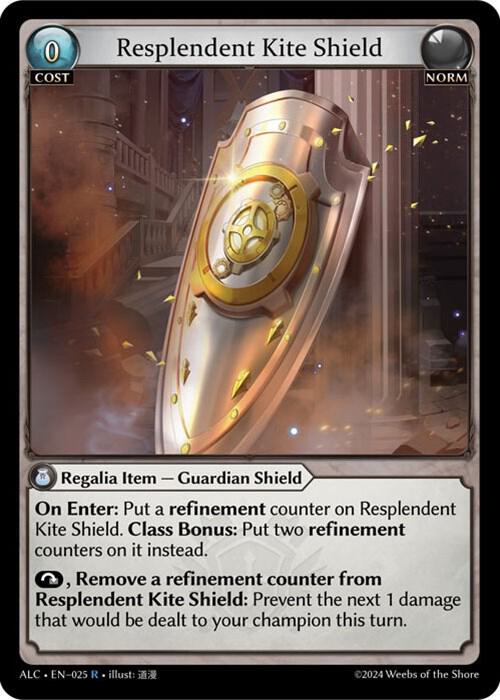 Resplendent Kite Shield, Alchemical Revolution 025