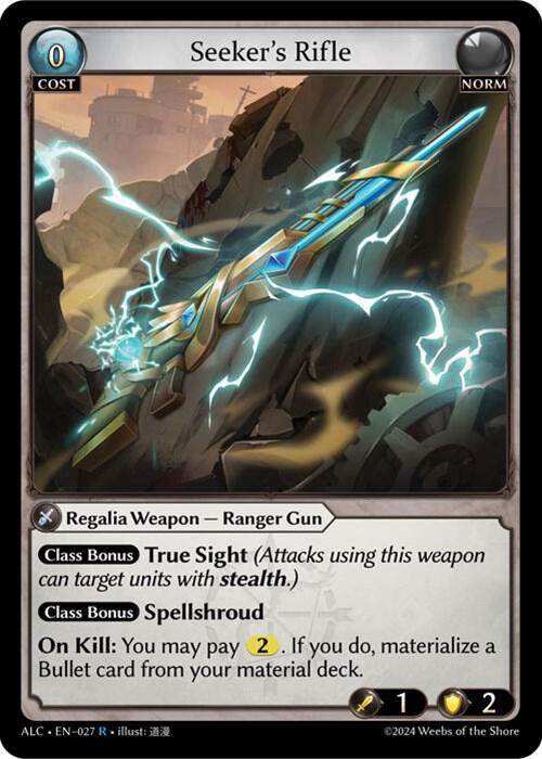 Seeker's Rifle, Alchemical Revolution 027