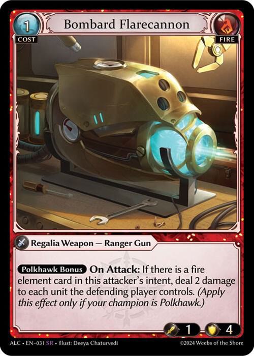 Bombard Flarecannon, Alchemical Revolution 031