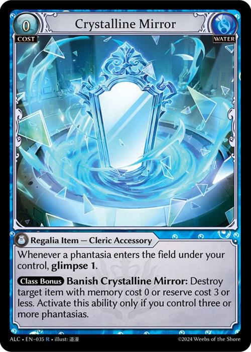 Crystalline Mirror, Alchemical Revolution 035