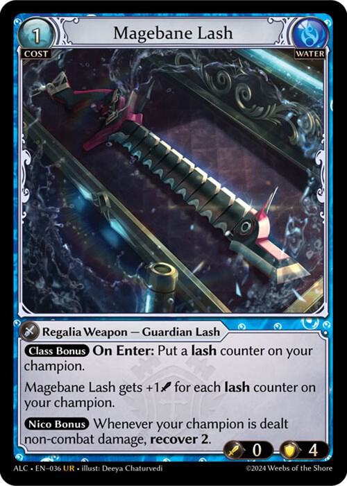 Magebane Lash, Alchemical Revolution 036