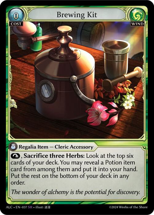 Brewing Kit, Alchemical Revolution 037