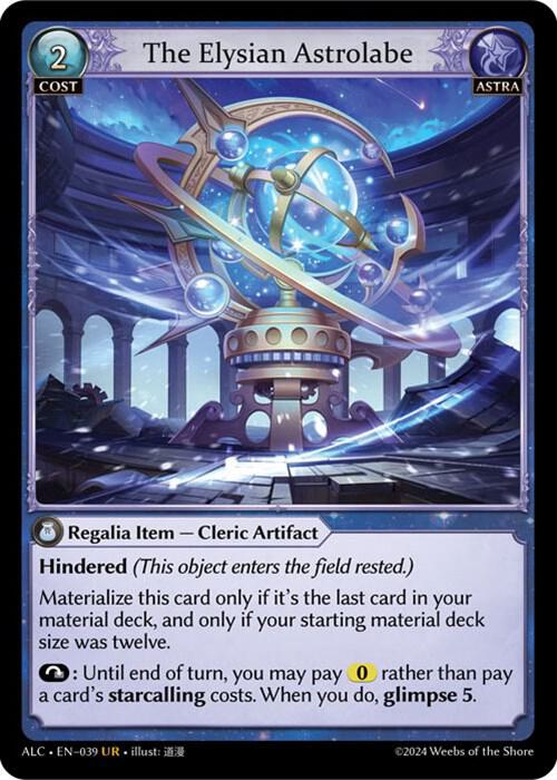 The Elysian Astrolabe, Alchemical Revolution 039
