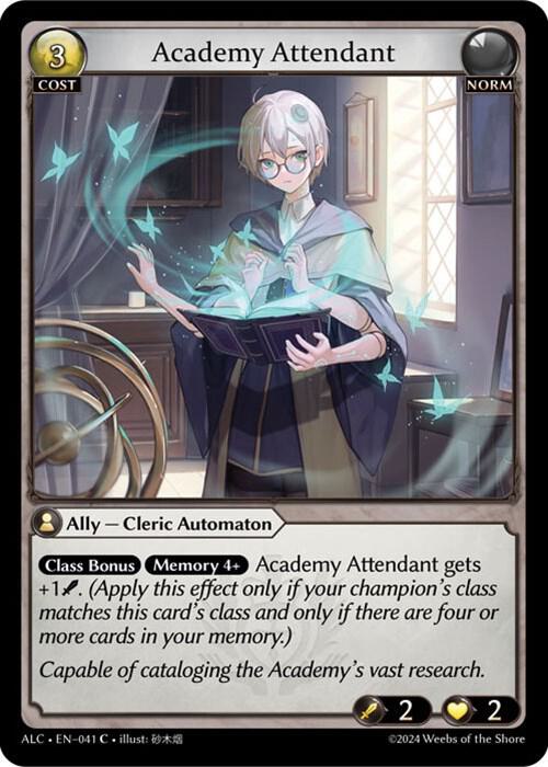 Academy Attendant, Alchemical Revolution 041