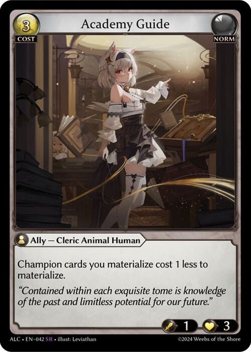 Academy Guide, Alchemical Revolution 042