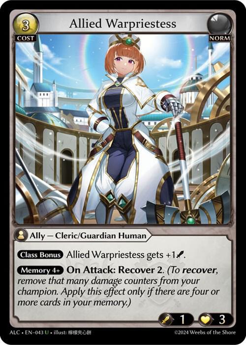 Allied Warpriestess, Alchemical Revolution 043
