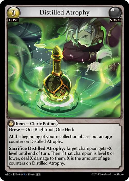 Distilled Atrophy, Alchemical Revolution 049