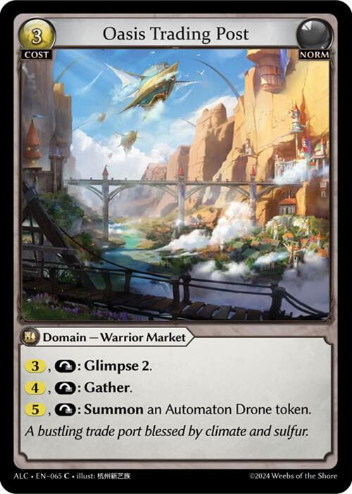 Oasis Trading Post, Alchemical Revolution 065