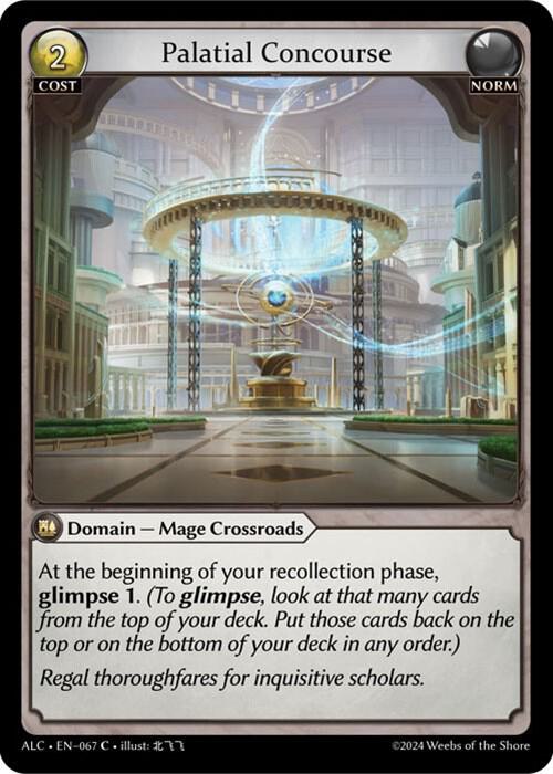 Palatial Concourse, Alchemical Revolution 067