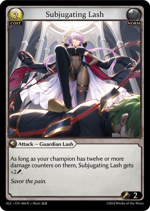 Subjugating Lash, Alchemical Revolution 084