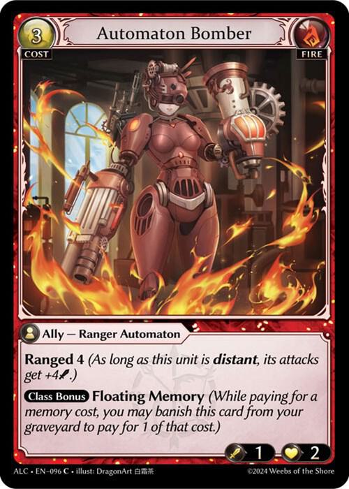 Automaton Bomber, Alchemical Revolution 096