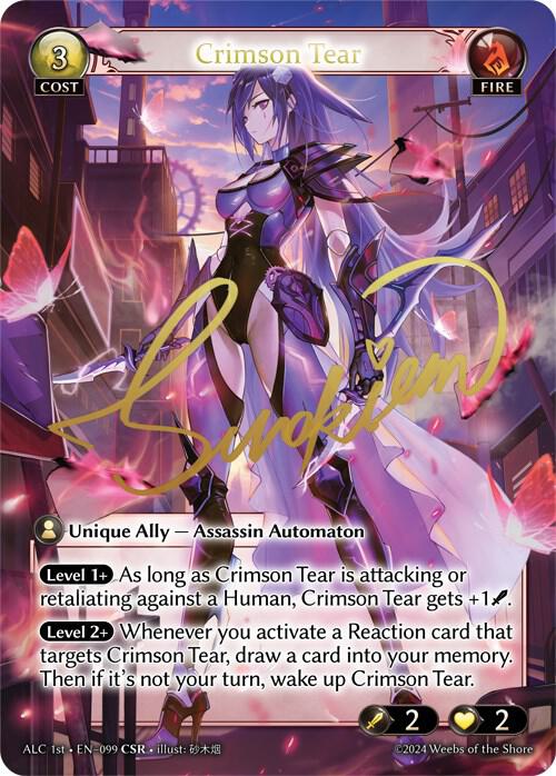 Crimson Tear (CSR) (ALC1E), Alchemical Revolution 099