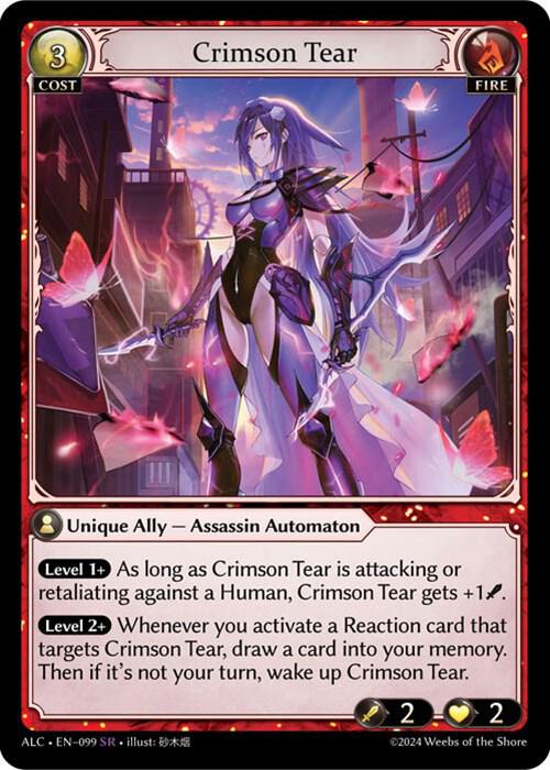 Crimson Tear, Alchemical Revolution 099