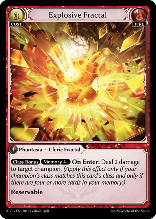 Explosive Fractal, Alchemical Revolution 101