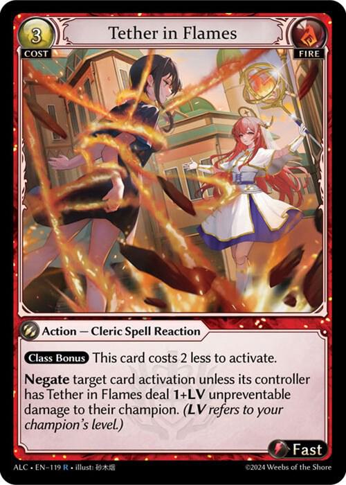 Tether in Flames, Alchemical Revolution 119