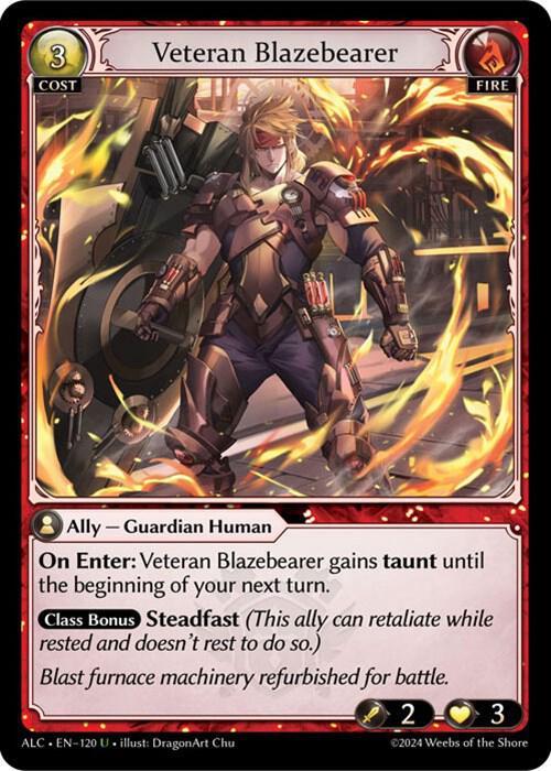 Veteran Blazebearer, Alchemical Revolution 120