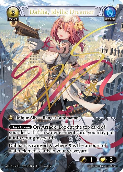 Dahlia, Idyllic Dreamer (CSR) (ALC1E), Alchemical Revolution 128