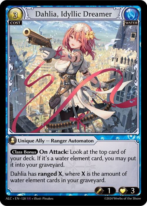 Dahlia, Idyllic Dreamer, Alchemical Revolution 128