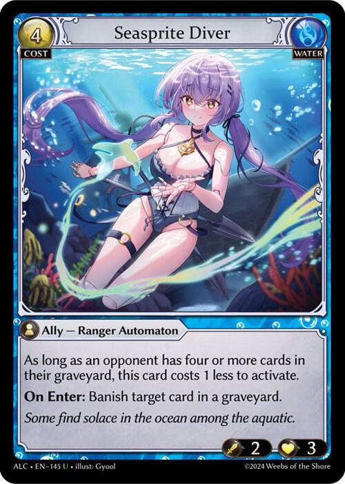 Seasprite Diver, Alchemical Revolution 145