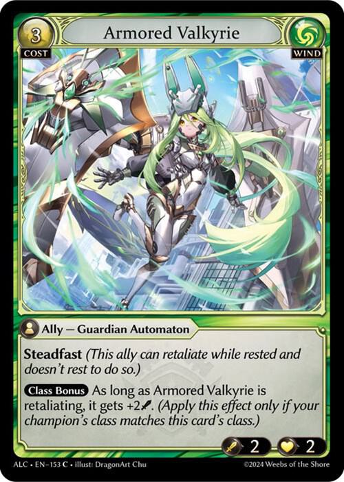Armored Valkyrie, Alchemical Revolution 153