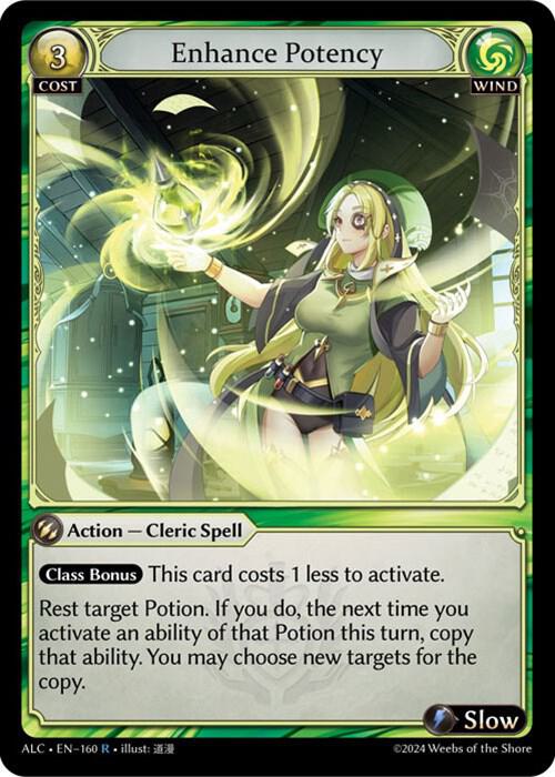 Enhance Potency, Alchemical Revolution 160
