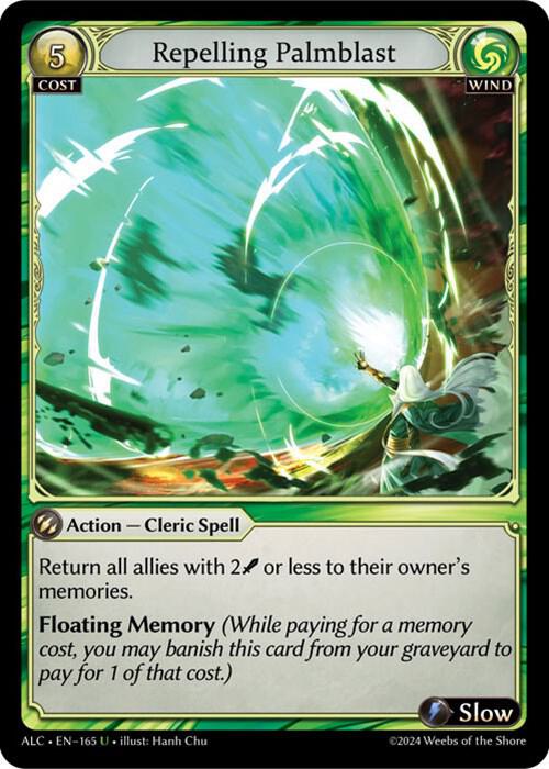 Repelling Palmblast, Alchemical Revolution 165