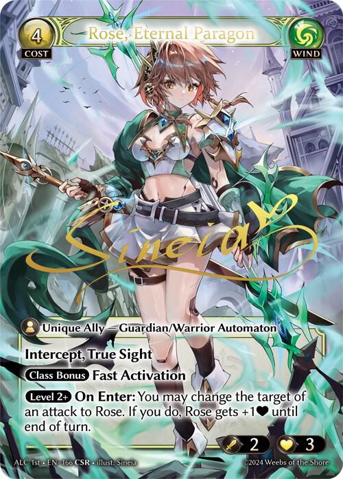 Rose, Eternal Paragon (CSR) (ALC1E), Alchemical Revolution 166
