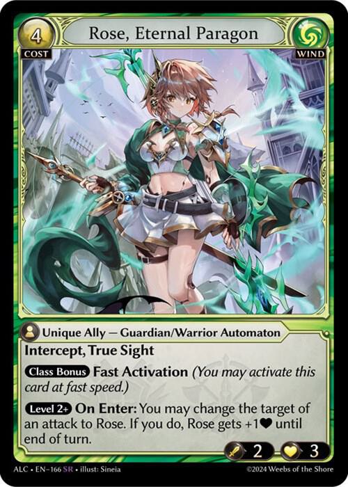 Rose, Eternal Paragon, Alchemical Revolution 166