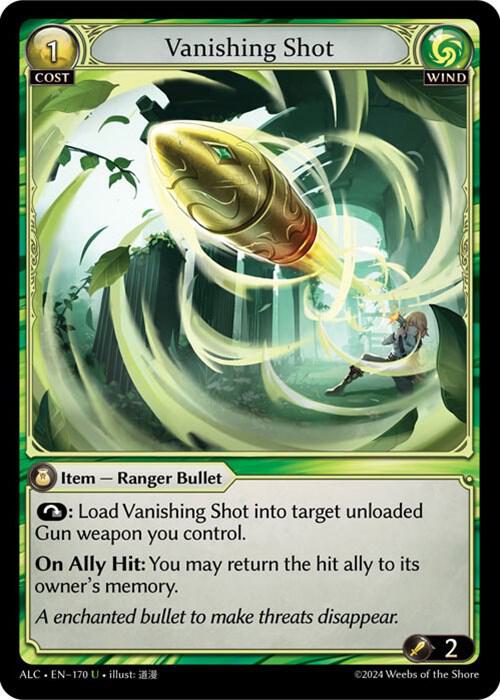 Vanishing Shot, Alchemical Revolution 170